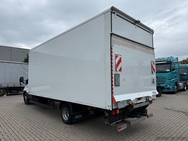 Furgons ar kasti IVECO Daily 72-180 Koffer+LBW/Klima/3-Sitze/EURO6E