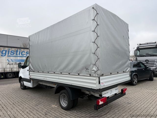 Transporter mit Pritsche & Plane MERCEDES-BENZ Sprinter 515 CDI Pritsche+Plane/Klima/3500 Kg