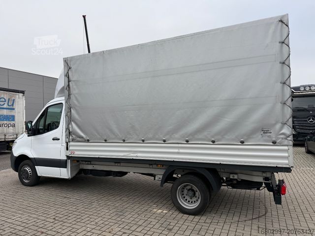 Transporter mit Pritsche & Plane MERCEDES-BENZ Sprinter 515 CDI Pritsche+Plane/Klima/3500 Kg