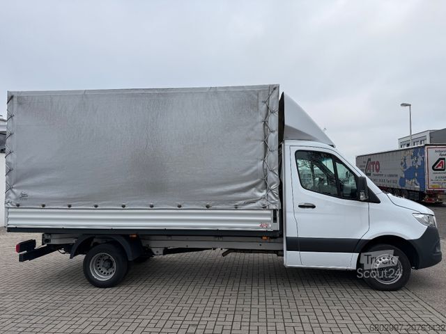 Pritschenwagen MERCEDES-BENZ Sprinter 515 CDI Pritsche+Plane/Klima/3500 Kg