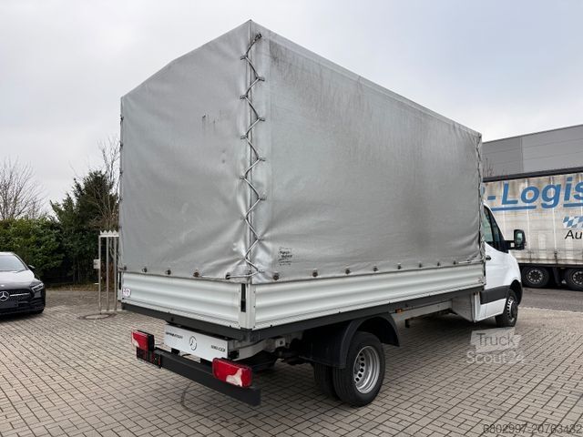 Pritschenwagen MERCEDES-BENZ Sprinter 515 CDI Pritsche+Plane/Klima/3500 Kg