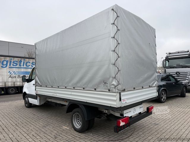 Pritschenwagen MERCEDES-BENZ Sprinter 515 CDI Pritsche+Plane/Klima/3500 Kg