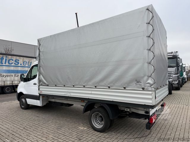 Pritschenwagen MERCEDES-BENZ Sprinter 515 CDI Pritsche+Plane/Klima/3500 Kg