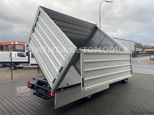 Transporter mit Kipper IVECO Daily 70C18HA8 3SKIPPER KISTE AHK ALUGITT TRACTI