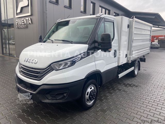 Transporter mit Kipper IVECO Daily 70C18HA8 3SKIPPER KISTE AHK ALUGITT TRACTI