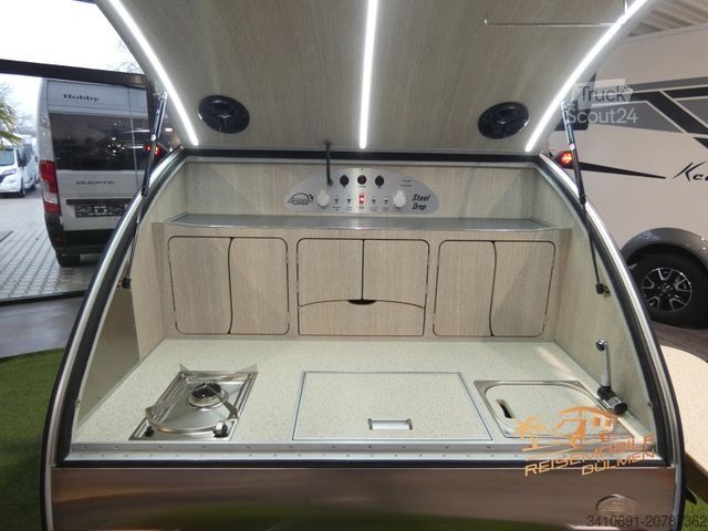 Caravane LifeStyle Camper SteelDrop Arbeitsplatte Edelsta