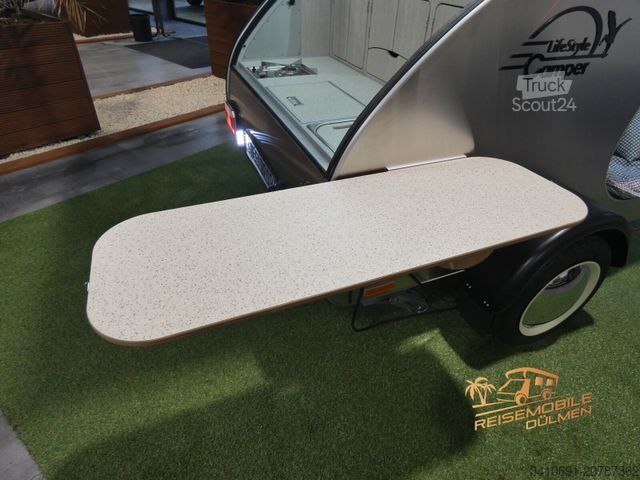 Caravane LifeStyle Camper SteelDrop Arbeitsplatte Edelsta