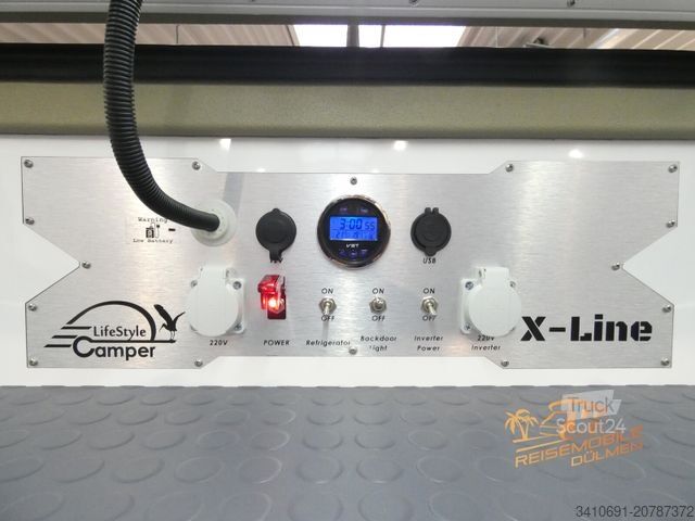 Caravane LifeStyle Camper X-Line Gaskocher Einzelrad 135