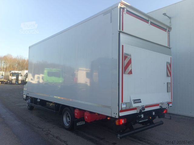 Dėžinis furgonas FUSO Canter 7C18 3-Sitzer Klima Ladebordwand