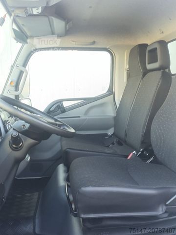 Dėžinis furgonas FUSO Canter 7C18 3-Sitzer Klima Ladebordwand