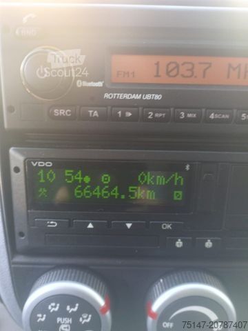 Dėžinis furgonas FUSO Canter 7C18 3-Sitzer Klima Ladebordwand