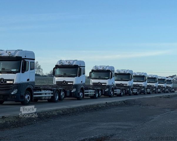 Swap body truck MERCEDES-BENZ 2540 L Actros 6x2 Fahrschule 5-Sitzer Liftachse