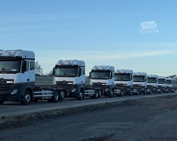 Swap body truck MERCEDES-BENZ 2540 L Actros 6x2 Fahrschule 5-Sitzer Liftachse