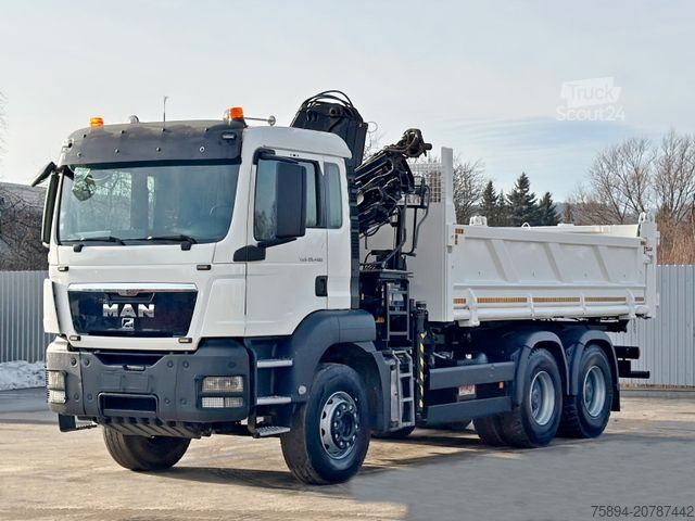 Kamyon üzerine monteli vinç MAN TGS 26.400 * HIAB 144 B - 3 HIDUO + FUNK * 6x4