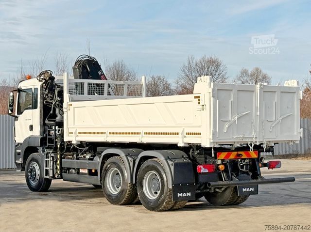 Kamyon üzerine monteli vinç MAN TGS 26.400 * HIAB 144 B - 3 HIDUO + FUNK * 6x4
