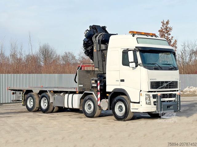 Gru montata su autocarro VOLVO FH12 460* HIAB 800 E - 7 + JIB 135 X + FUNK