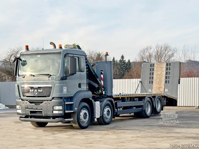 Evakuators MAN TGS 35.360 * FASSI F150 A.22 + FUNK* TOPZUSTAND