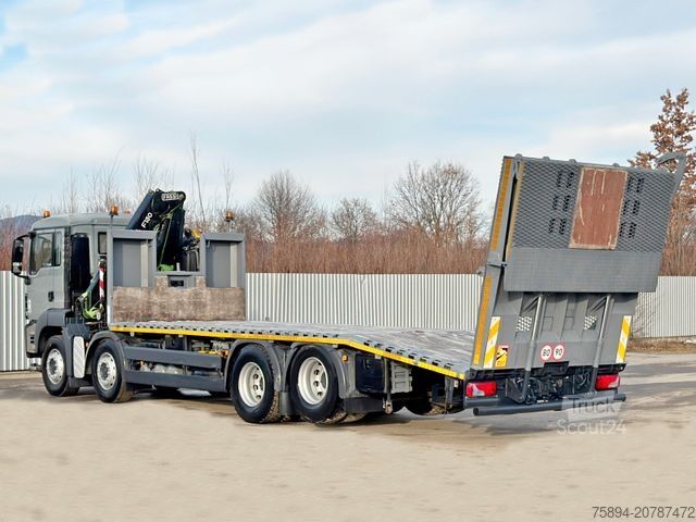 Evakuators MAN TGS 35.360 * FASSI F150 A.22 + FUNK* TOPZUSTAND