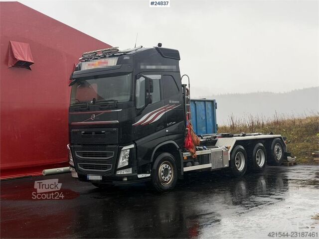  Volvo FH540 8x4 hook truck w/ 24 T hook. WATCH VIDEO