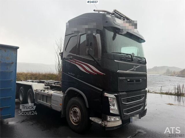  Volvo FH540 8x4 hook truck w/ 24 T hook. WATCH VIDEO