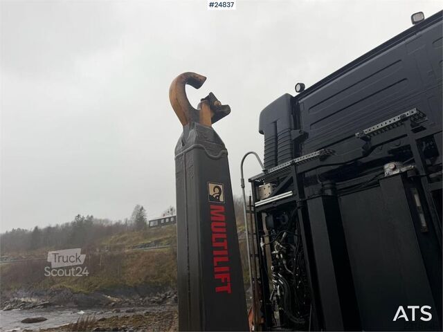  Volvo FH540 8x4 hook truck w/ 24 T hook. WATCH VIDEO