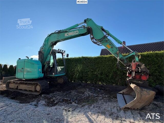  Kobelco SK75SR-3E Tracked excavator – tiltrotator and 2 bu