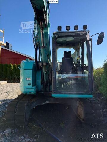  Kobelco SK75SR-3E Tracked excavator – tiltrotator and 2 bu