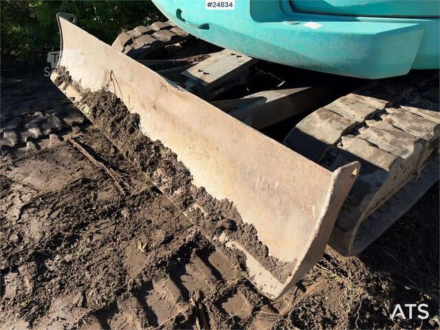  Kobelco SK75SR-3E Tracked excavator – tiltrotator and 2 bu