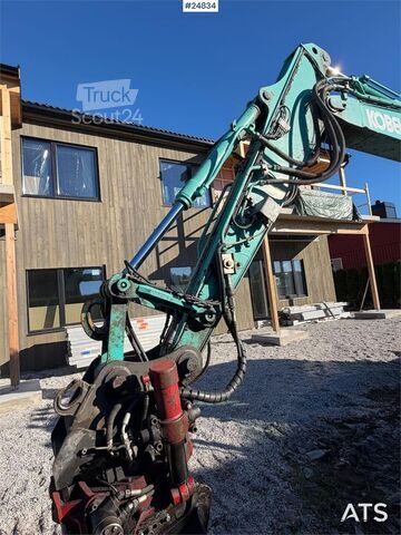  Kobelco SK75SR-3E Tracked excavator – tiltrotator and 2 bu