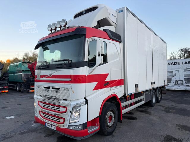 فولفو FH 500 6x2*4، يورو 6، شاحنة تبريد (REF-Truck) مع جهاز تبريد TK-1200R، موديل 2015 Volvo FH 500 6x2*4, Euro 6, REF-Truck + TK-1200R, 2015