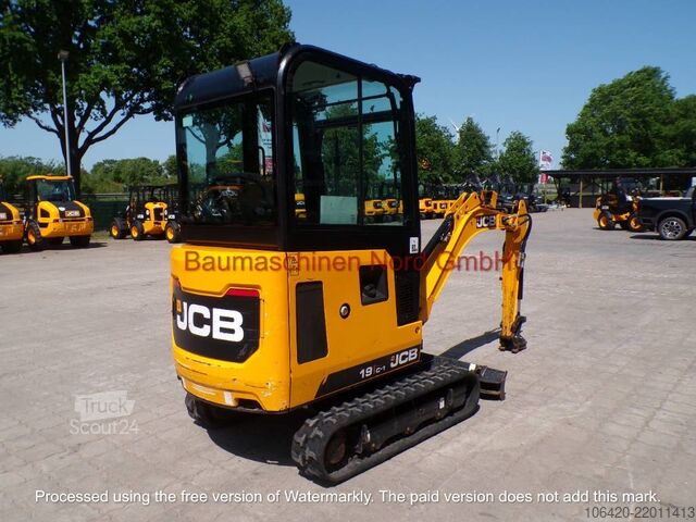 Mini-pelle JCB 19C-1 gebraucht BJ 2024 800h