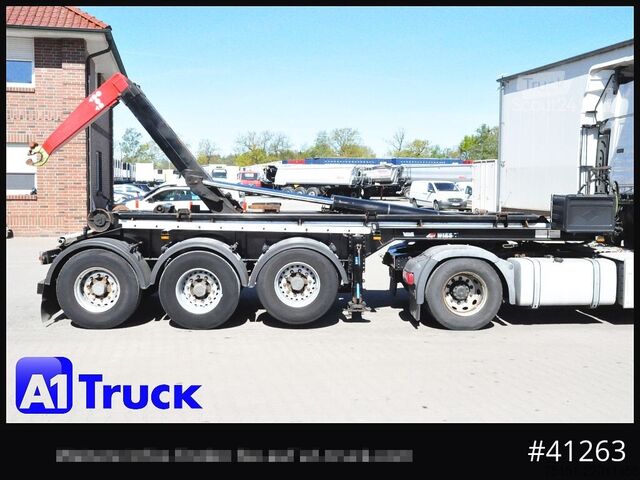 مقطورة نصف قلابة  Wiese SA3-36 AK VDL  Hakenlift Abroller,