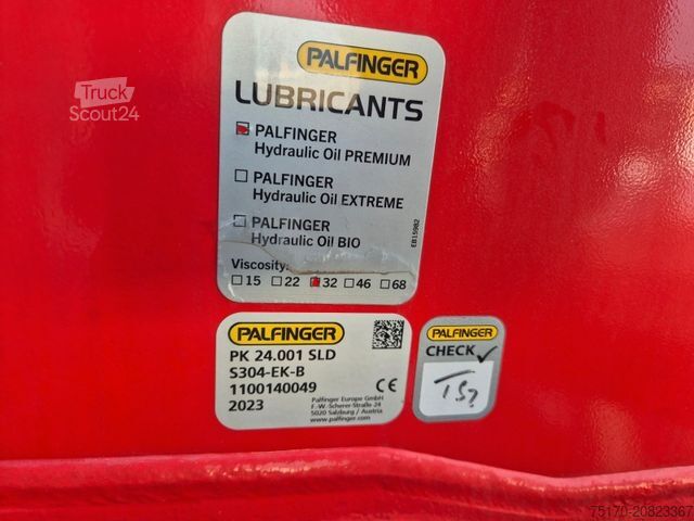 Camião basculante MAN TGS 28.510 6x4-4 BL Palfinger PK24.001 Funk AHK