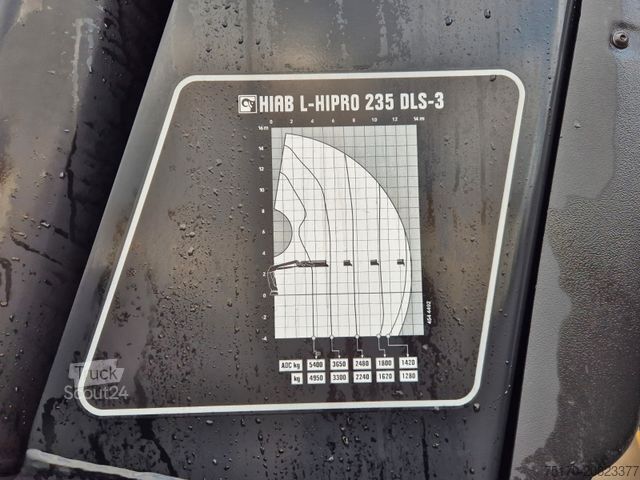 Camion cu platformă MERCEDES-BENZ Actros 2545 L 6x2 Hiab L-HIPRO 235 DLS-3