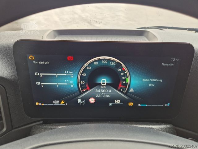 Nagy térfogatú nyergesvontató MERCEDES-BENZ Actros 1845 LSnRL Standklima Vollspoiler