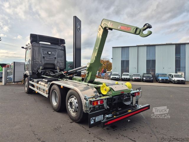Camion scarrabile MERCEDES-BENZ Arocs 2551 L 6x2/4-4 HAD HIAB ULT21S56 AHK