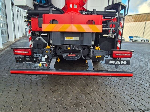 Camion cu platformă MAN TGS 26.470 6x2-4 LL Baustoff Palfinger PK20.501L