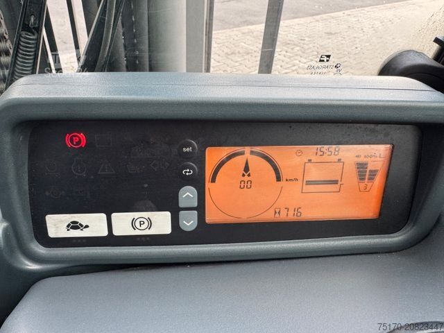 Stivuitor frontal JUNGHEINRICH EFG 215 / Triplex: 4.25m! / SS / nur 716h!