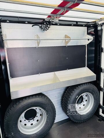 Zema profila puspiekabe  Innenlader Zwischenlader Gabelstaplertransporter