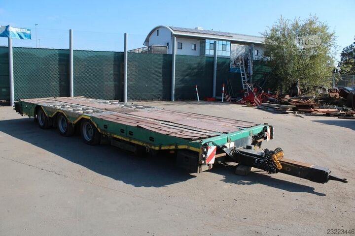 Alacsony rakodószintű pótkocsi MEUSBURGER MPT-3 - JUMBO - Plattform - RADMULDEN Nr.: 895