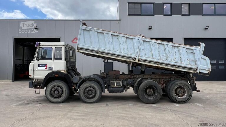 Sklápěč Iveco Magirus 340 - 34 (GRAND PONT / LAMES / BIG AXLE...