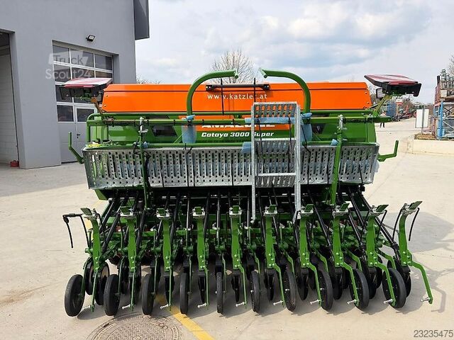 Sejalnica Amazone Kreiselegge KE3002 + Sämaschine Cataya 3000 Supe