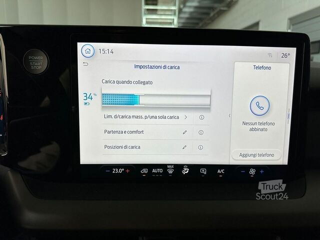 Compact van Ford E-Courier - Full Electric - Autonomia 300 Km