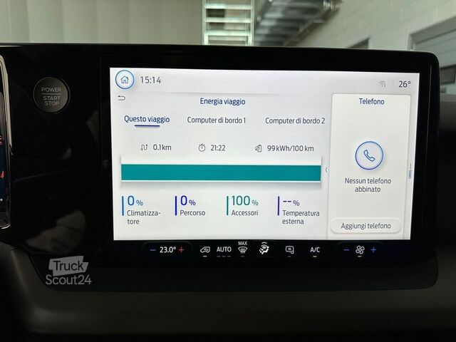 Compact van Ford E-Courier - Full Electric - Autonomia 300 Km