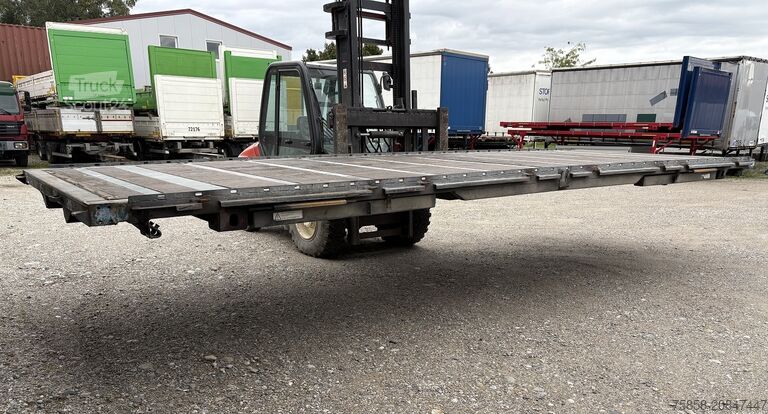 Swap body open Wecon Verzinkte Plattform Zurringe+Lochleiste