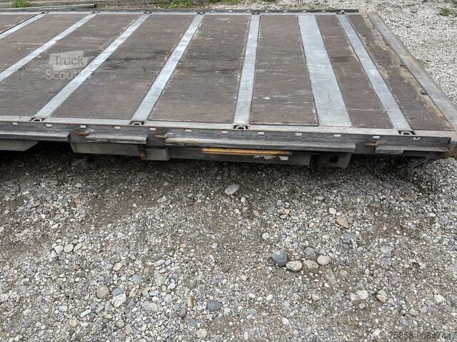 Swap body open Wecon Verzinkte Plattform Zurringe+Lochleiste