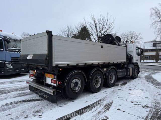 Autokran Volvo FM410 8X4 Kipper mit Kran HIAB 244-5