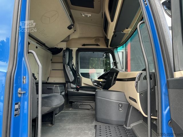 Plattewagen met zeil MERCEDES-BENZ Actros 1840 Klima Retarder Jumbo Mega 7,7m AHK