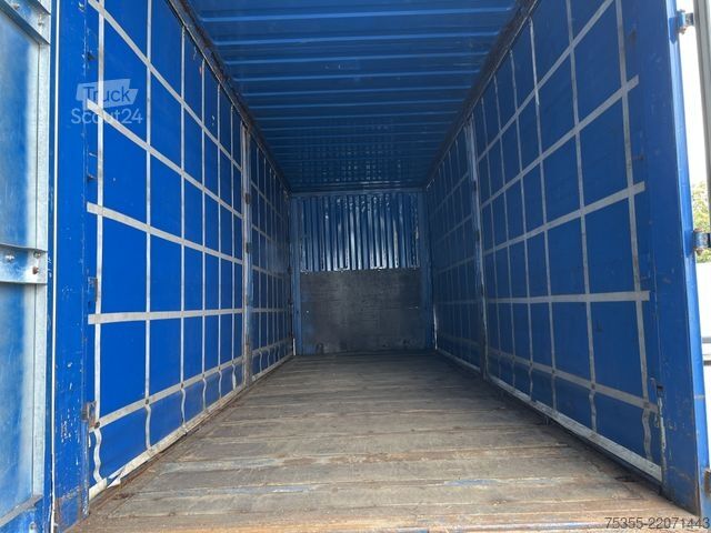 Plattewagen met zeil MERCEDES-BENZ Actros 1840 Klima Retarder Jumbo Mega 7,7m AHK