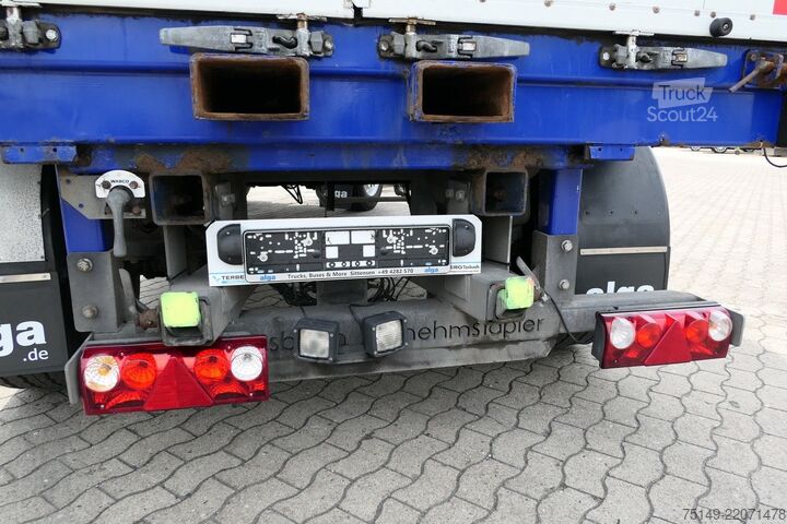 Открытый прицеп с тентом SCHWARZMÜLLER Mitnahmestapler, Luftf., 7.2m lang, Schiebeplane